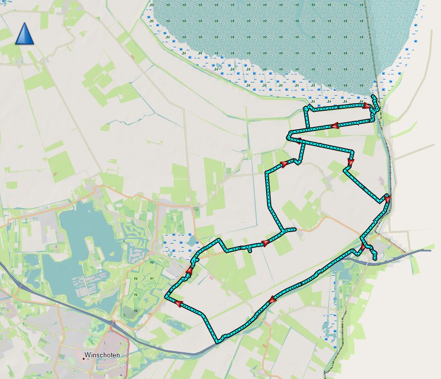 route dag 1