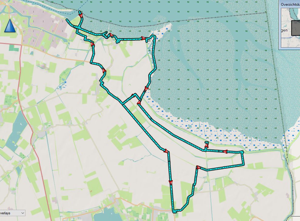 route dag 1